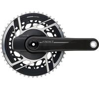 Sram Red Axs Dub 12s Crankset With Power Meter Argenté 175 mm / 50/37t Black