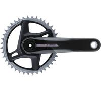 Sram Force 1x Wide D2 Dub Iridescent Direct Mount Crankset Argenté 175 mm / 40t Black