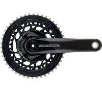SRAM Set de Pédalier en Carbone Force D2 DUB DM 2x12 vitesses noir 165.0 mm 35-48