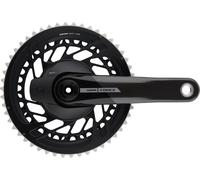 SRAM Pédalier à Wattmètre - Force - Carbon | AXS | DUB | 2x12 Vitesses | D2 - Unicorn Grey 175 mm | 50/37