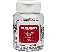 Sram TERMINAL CABLE FRENO 1.8MM PLATA 500 UNIDADES