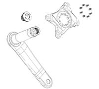 Sram Unisexe - Adulte Crank Cap-2287005516 Casquette Noir Taille Unique