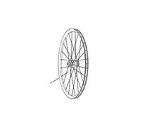 Sram Roues Sram Spare Parts Radio/cabecilla Roam 50 27.5 Kit 3 281 mm / 3 Units