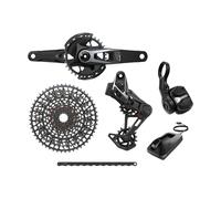 Sram X0 T-type Eagle Transmission Axs Groupset Argenté 170 mm 32t / 10-52t