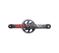 SRAM - X01 Eagle 148 Boost DUB DM 32T 12V Carbone - Pédalier Rouge - 175 mm