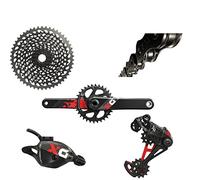 SRAM X01 Eagle BB30 170 Group Couronne 32 Dents 10-50 Dents Noir/Rouge