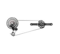 Sram Xx Axs Dub Wide Groupset Argenté 165 mm 32t / 10-52t