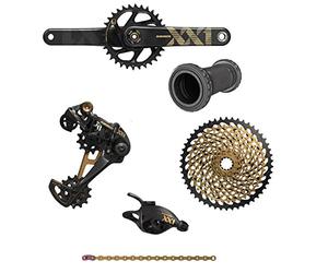SRAM XX1 Eagle Dub 175 Groupe 175 mm Anglais BB 34T 10-50T Or