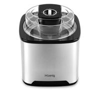 H. Koenig Sorbetière SRB80 – 2 L – 12 W – Inox – Préparation 30–40 min – Arrêt automatique