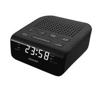SRC 136 B - Radio-réveil - noir