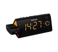 SRC 330 OR - Radio-réveil - noir, orange