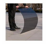 SRDCAIM Plaques de toiture en Polycarbonate de 2 mm d'épaisseur, Panneaux d'éclairage Naturel pour toitures, pour Les serres, Les abris de Jardin, Les abris de Voiture(Gray,1.22x7m/4x22.96ft)