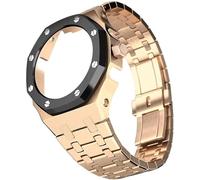 SRDRK Boîtier de montre en métal pour GA2100/GA-2110 - Kit de remplacement - Bracelet de montre en acier inoxydable - Accessoires pour montres GA2100/GA-2110 - Pour homme et femme, taille unique
