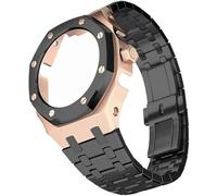 SRDRK Boîtier de montre en métal pour GA2100/GA-2110 - Kit de remplacement - Bracelet de montre en acier inoxydable - Accessoires pour montres GA2100/GA-2110 - Pour homme et femme, taille unique