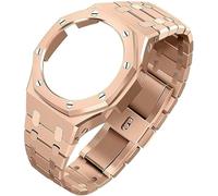 SRDRK Boîtier de montre en métal pour GA2100/GA-2110 - Kit de remplacement - Bracelet de montre en acier inoxydable - Accessoires pour montres GA2100/GA-2110 - Pour homme et femme, taille unique