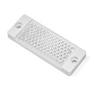 SReflect Lot de 2 réflecteurs de cellule photoélectrique, 30 x 60 cm, pour photocellules, accessoires de capteur, fabriqués en Allemagne, blancs