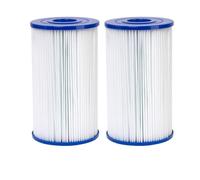 SRFCGPFFV Cartouche De Pompe De Filtre De Remplacement for Piscine De Type B, Matériau Dacron, Compatible avec Intex 29005E(2pc)
