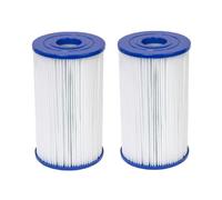 SRFCGPFFV Cartouche Filtrante De Rechange for Piscine De Type B, Compatible avec Intex, 29005E, Compatible avec Les Pompes De Filtration De Piscine Hors Sol De 2 500 GPH(2pc)