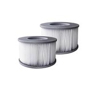 SRFCGPFFV Cartouche Filtrante De Remplacement en Maille Réutilisable for Jacuzzi Et Spa, Accessoire De Filtre for Piscine Et Spa, Compatible avec Mspa(2PC)