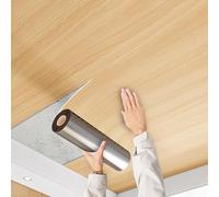 SRFTT Panneaux de Plafond en PVC, revêtement de Plafond, Dalles de Plafond en PVC Autocollantes à Coller, Dalles de Plafond Autocollantes, décoration 3D, Installation et découpe faciles