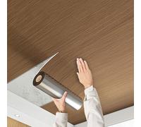 SRFTT Panneaux de Plafond en PVC, revêtement de Plafond, Dalles de Plafond en PVC Autocollantes à Coller, Dalles de Plafond Autocollantes, décoration 3D, Installation et découpe faciles