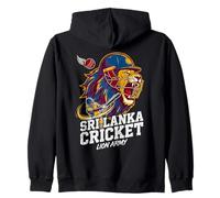 Sri Lanka Cricket Lion Army Fan Vintage Team Supporter Sweat à Capuche