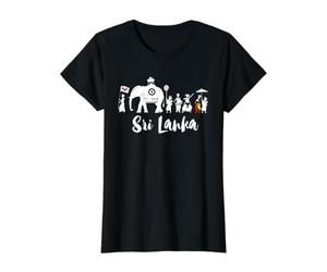 Sri Lanka Dalada Perahara Art T-Shirt Graphique avec Valeur