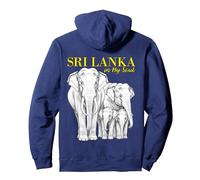 Sri Lanka dans Mon Cadeau de fierté de Racines d'héritage Sweat à Capuche, Unisexe pour Adultes, Bleu Marine, M