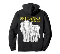 Sri Lanka dans Mon Cadeau de fierté de Racines d'héritage Sweat à Capuche, Unisexe pour Adultes, Noir, M