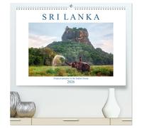 Sri Lanka (High Quality Premium Wall Calendar 2026 DIN A2 landscape),CALVENDO 12 Month Wall Calendar: Tropical paradise in the Indian Ocean