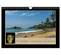 Sri Lanka - Landschaft und Kultur (Wandkalender 2026 DIN A4 quer), CALVENDO Monatskalender: Sri Lanka - Tropische Insel mit jahrtausendealter Kultur