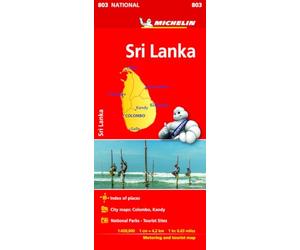 Sri Lanka National Map 803: Map