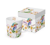 Tasse à café Oiseaux exotiques Sri Lanka avec boîte cadeau, tasse animaux Coffret cadeau Oiseau
