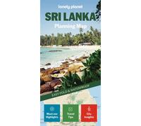 Sri Lanka Planning Map 1ed -anglais- - - Lonely planet eng - Lonely Planet - Atlas / carte