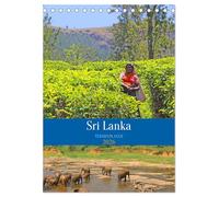 Sri Lanka - Terminplaner (Tischkalender 2026 DIN A5 hoch), CALVENDO Monatskalender: Sri Lanka, ein tropisches Inselparadies