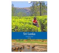 Sri Lanka - Terminplaner (Wandkalender 2026 DIN A4 hoch), CALVENDO Monatskalender: Sri Lanka, ein tropisches Inselparadies