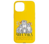 Sri Lanka Toque Macaque Monkey Heritage Wildlife Pride Coque pour iPhone 15