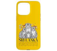 Sri Lanka Toque Macaque Monkey Heritage Wildlife Pride Coque pour iPhone 15 Pro Max
