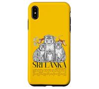 Sri Lanka Toque Macaque Monkey Heritage Wildlife Pride Coque pour iPhone XS Max