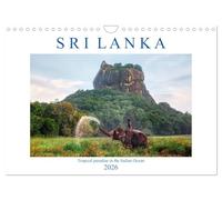 Sri Lanka (Wall Calendar 2026 DIN A4 landscape), CALVENDO 12 Month Wall Calendar: Tropical paradise in the Indian Ocean