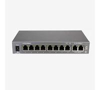 Sricam Italia 7426112018093 Ports Gigabit PoE Switch, Noir