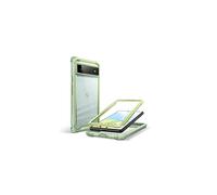 Srie I-Blason Ares conue pour Google Pixel 6 Case (2021) Double couche Rugged Clear Pumper Case sans protecteur d'cran intgr (MintGreen)
