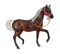 Srie Libert Breyer | Coffret cadeau 4-Ever Friends - Perfection rose | Figurine de cheval | Modle B-FS-10438