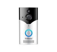 Srihome SH écran 4MP 1440p sans fil WIFI sonnette 120 degrés grand Angle vidéo porte téléphone visuelle porte visionneuse caméra - Type no screen