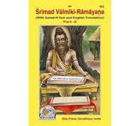 Srimad Valmiki Ramayana (English) Gita Press Gorakhpur (CODE-453)