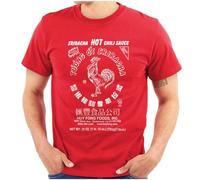 Toy Zany T-shirt homme Sriracha Hot Chili Sauce Logo Rouge Taille S
