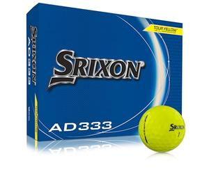 Srixon AD333 11 - Balles de Golf de Distance - Faible Compression - pour la cohérence et Le contrôle - Ligne d’alignement - Accessoires Haut de Gamme