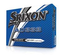 Srixon AD333 Balles de Golf - Modèle 2018 - 1 Douzaine - Nouveau - blanc