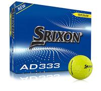 Srixon Ad333 Ballon de Golf pour Homme, Jaune, Taille Unique