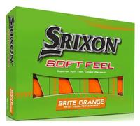 Srixon Soft Feel 13 Brite Balles de Golf pour Hommes, Orange Vif, Uniq Size